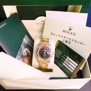 完全未使用メーカーフルラッピング2011年発売付属品完備★ロッレクス デイトジャスト ターノグラフ Ref.116263★日本限定300本緑秒針黒文字