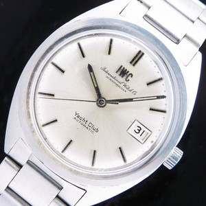 激希少1970年頃製造ステンレススティール★IWC ヨットクラブ Ref.811 デイト★純正ツインロックブレス☆キャリバー8541B