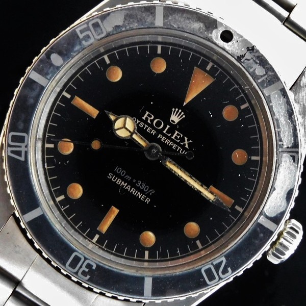 ROLEX ロレックス 5508 サブマリーナ ガードなし 6mmリューズ