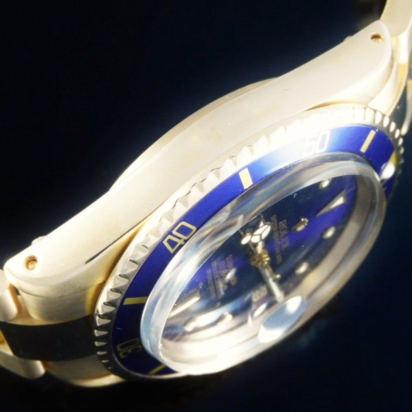 ロレックス純正】サブマリーナ ベゼルインサート ROLEX 弱く 16613 コンビ