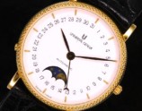 激希少18金無垢スケルトンバックケース★ユニバーサルジュネーブ ムーンフェイズデイト Ref.151.11.663★伝説名機Cal.2-66マイクロローター