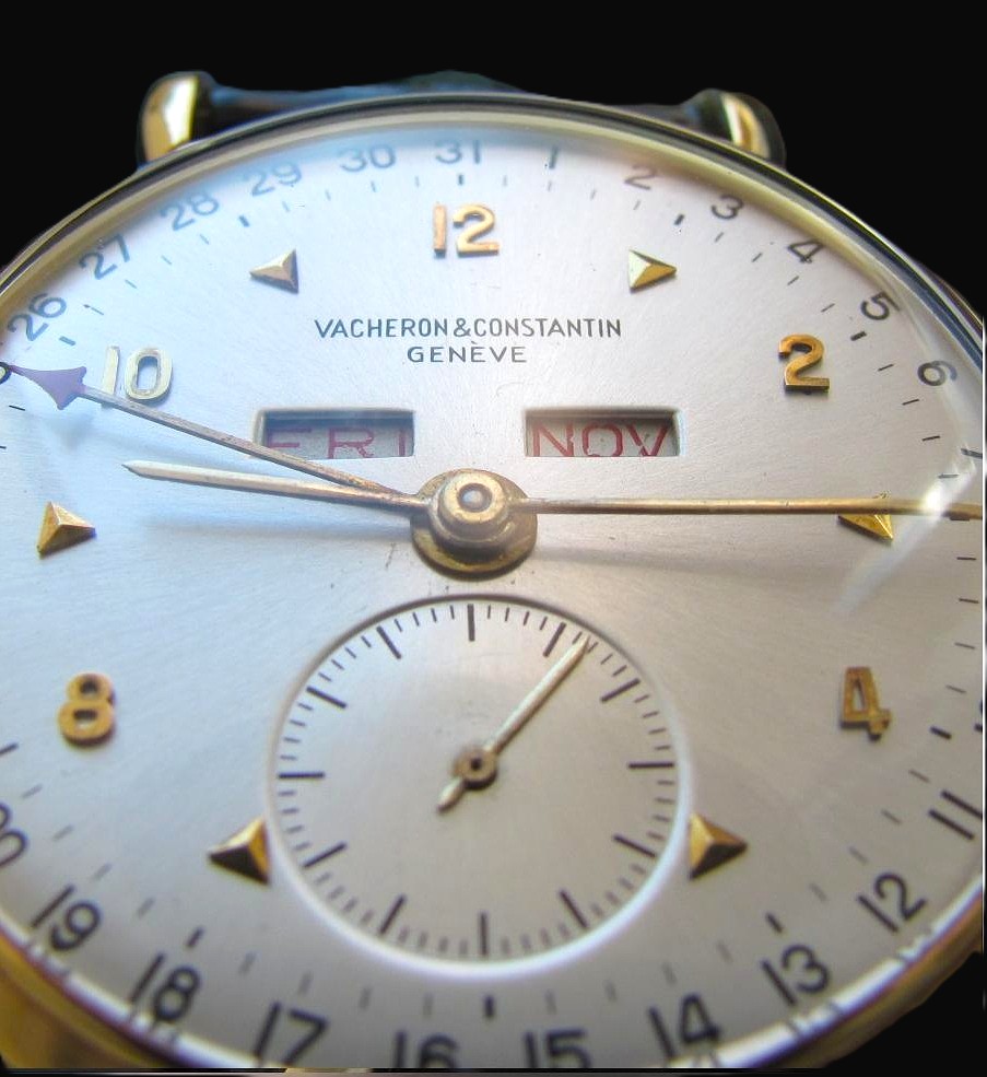 Vacheron Constantin Triple Calandar 18k Solid gold Tea Drop Lug Cal.485 / ヴァシュロンコンスタンタン トリプルカレンダー 18金無垢ティアドロップラグのサムネイル
