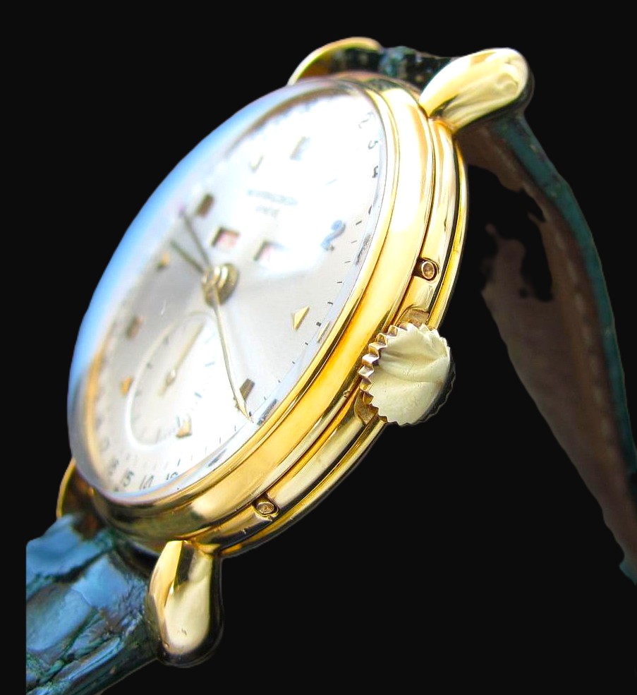 Vacheron Constantin Triple Calandar 18k Solid gold Tea Drop Lug Cal.485 / ヴァシュロンコンスタンタン トリプルカレンダー 18金無垢ティアドロップラグのサムネイル