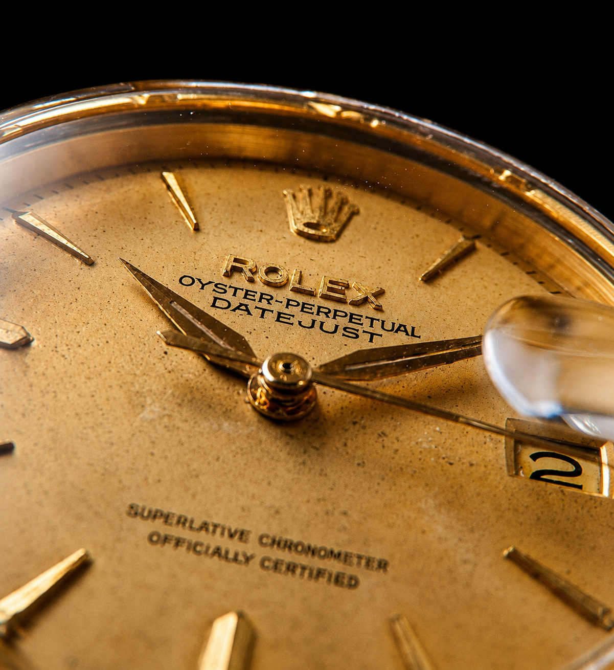 Rolex Thunderbird Oyster Perpetual Datejust Ref.6609 18K Solid Gold Cal.1066 サンダーバード セカンドモデル★ロレックス Ref.6609/Cal.1066★激希少18金無垢シャンパンゴールドのサムネイル