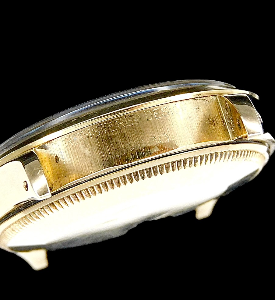 Rolex Airking Ref.5500 9k Solid gold 1961’s Lndon Import / ロレックス エアキング 特別オーダー品 9金無垢 1961年 ロンドンインポート 1960年頃製造のサムネイル