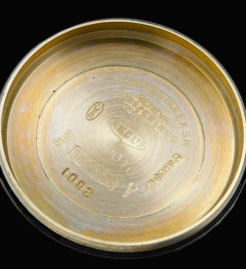 Rolex Airking Ref.5500 9k Solid gold 1961’s Lndon Import / ロレックス エアキング 特別オーダー品 9金無垢 1961年 ロンドンインポート 1960年頃製造のサムネイル