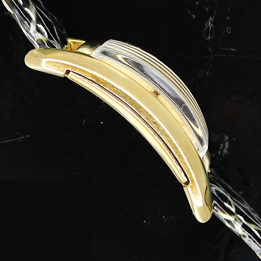 激希少1940年代製造14金無垢カーブド(湾曲)レクタンギュラー★グリュエン カーベックス(湾曲) Ref.440 488★Cal.440カーブド(湾曲)機のサムネイル