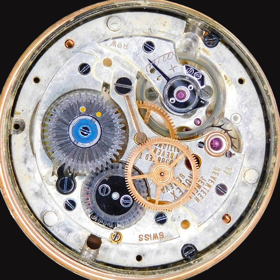 激希少14金無垢☆純正エクスプローラダイアル★ロレックス オイスター バブルバック Ref.3131★Cal.620☆1945年頃製造のサムネイル