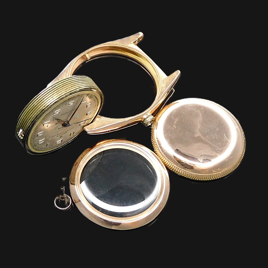 激希少14金無垢☆純正エクスプローラダイアル★ロレックス オイスター バブルバック Ref.3131★Cal.620☆1945年頃製造のサムネイル