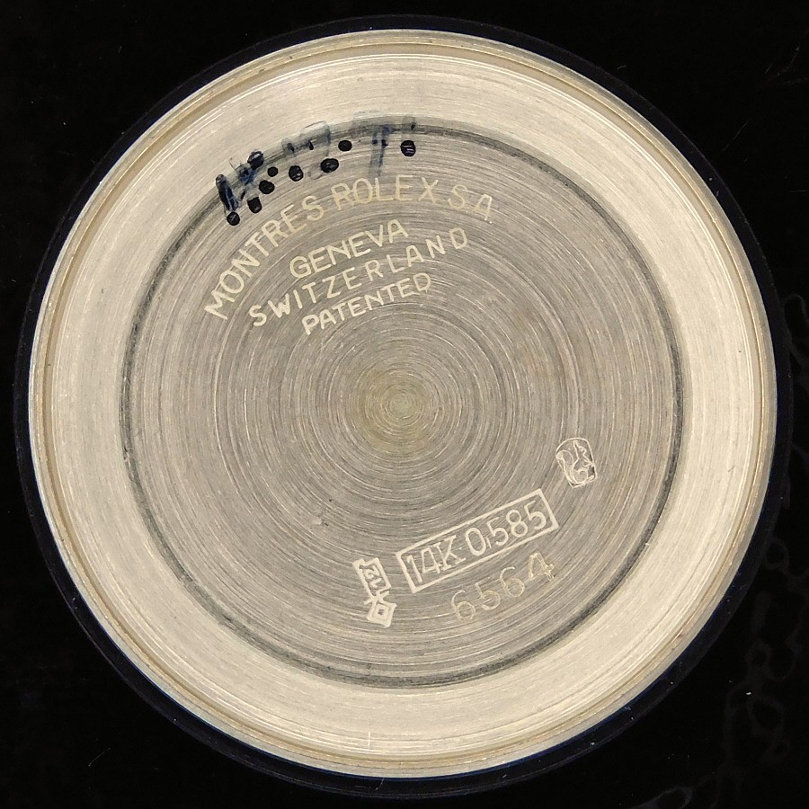 激激希少1955年製造14金無垢シャンパンコールド★ロレックス オイスターパーペチュアル Ref.6564★1030キャリバーのサムネイル