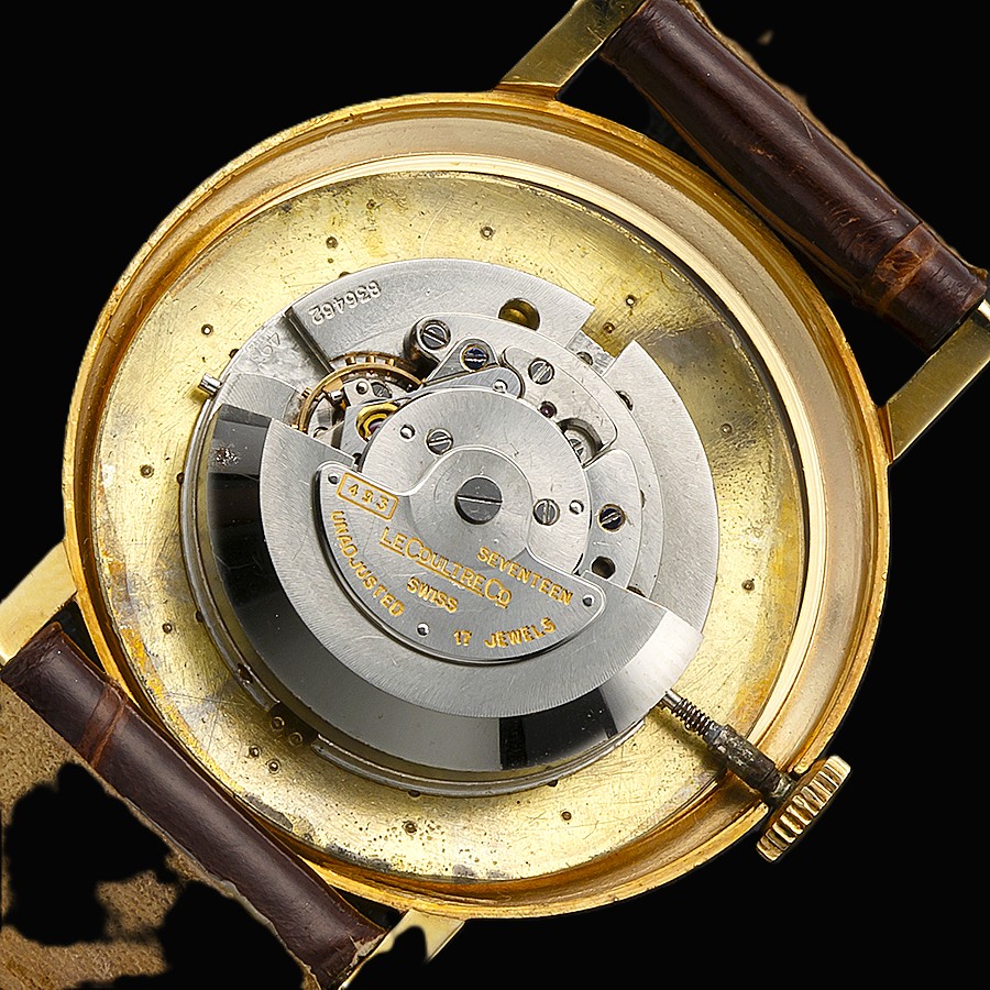 美への拘り☆18金無垢クールドパリ彫金&コンベックスラグ★ルクルト オートマティック Ref.37031★名機Cal.493自動巻チラネジ18000のサムネイル