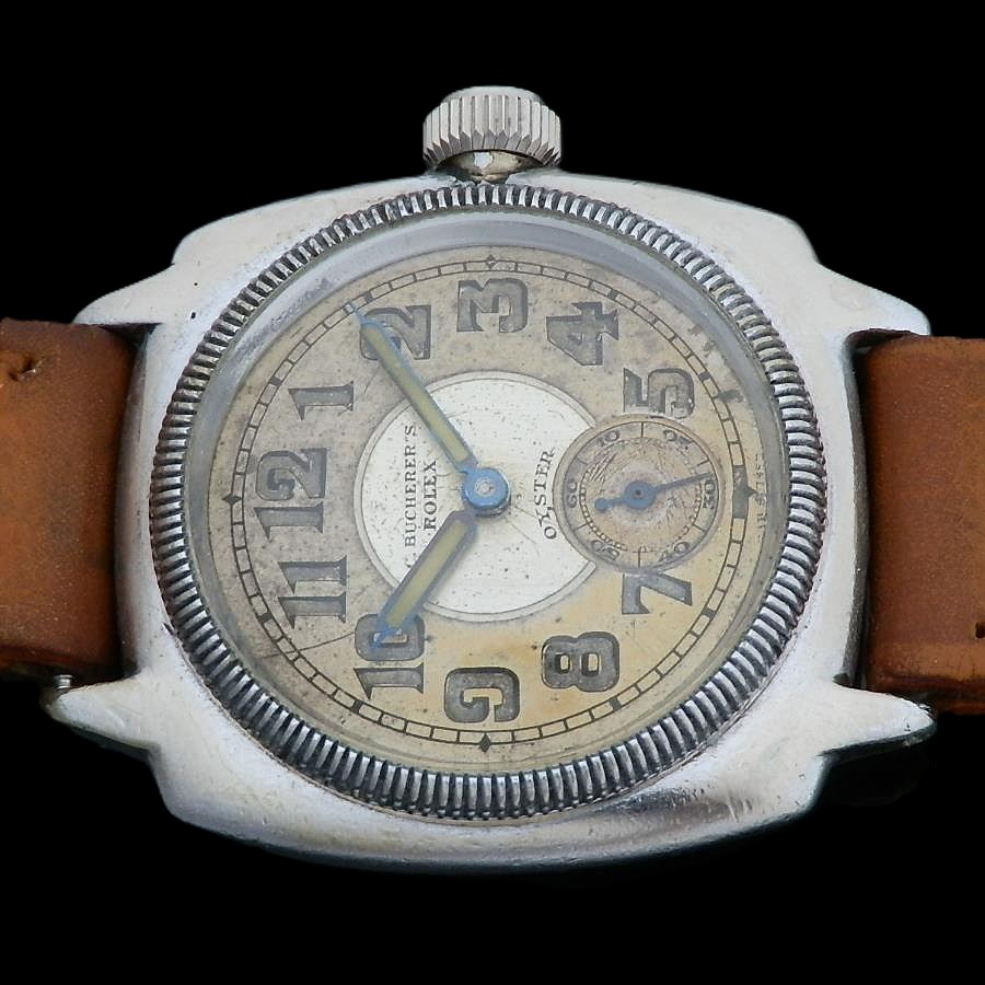 ロレックス クョッション オイスター 1927年 ブフェラーリテイラー品 Ref.1072 / ROLEX CUSHION BY BUCHERERのサムネイル