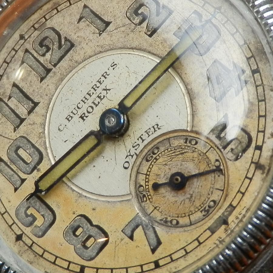 ロレックス クョッション オイスター 1927年 ブフェラーリテイラー品 Ref.1072 / ROLEX CUSHION BY BUCHERERのサムネイル