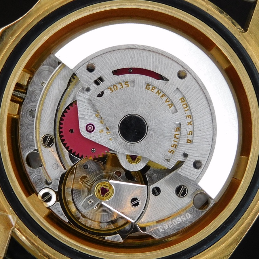 希少1984年フジツボファイナル! 18金無垢青サブ★ロレックス オイスターデイト Ref.16808★ブルー光沢文字盤☆Cal.3035ブレスRef.92908のサムネイル