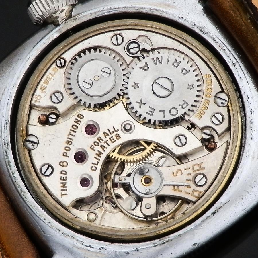 ロレックス クョッション オイスター 1927年 ブフェラーリテイラー品 Ref.1072 / ROLEX CUSHION BY BUCHERERのサムネイル