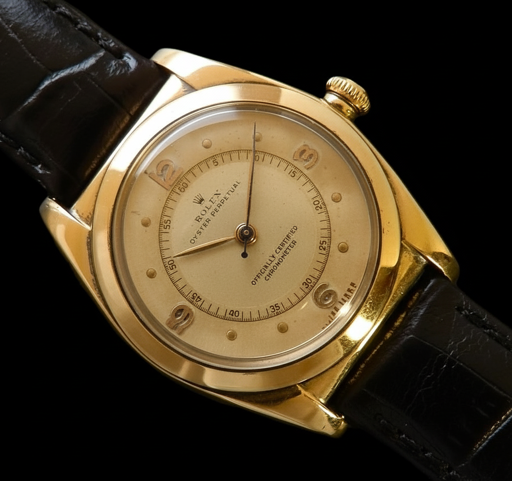 幻インバース アワー&ミニッツマーカーズ★ロレックス バブルバック Ref.3131/Cal.630NA★9金無垢 /rolex bubbleback Ref.3131 9k solid gold inversa hour & minutes makersのサムネイル