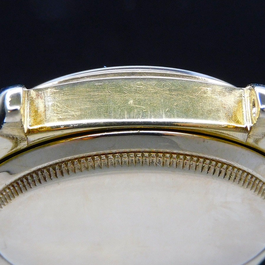 Rolex Datejust Third Model Ref.6105 “LEFTY” 18k Solid gold Cal.745 Chronometre Single Letter / デイトジャスト 6105 サードモデル レフティー 左竜頭 18金無垢のサムネイル