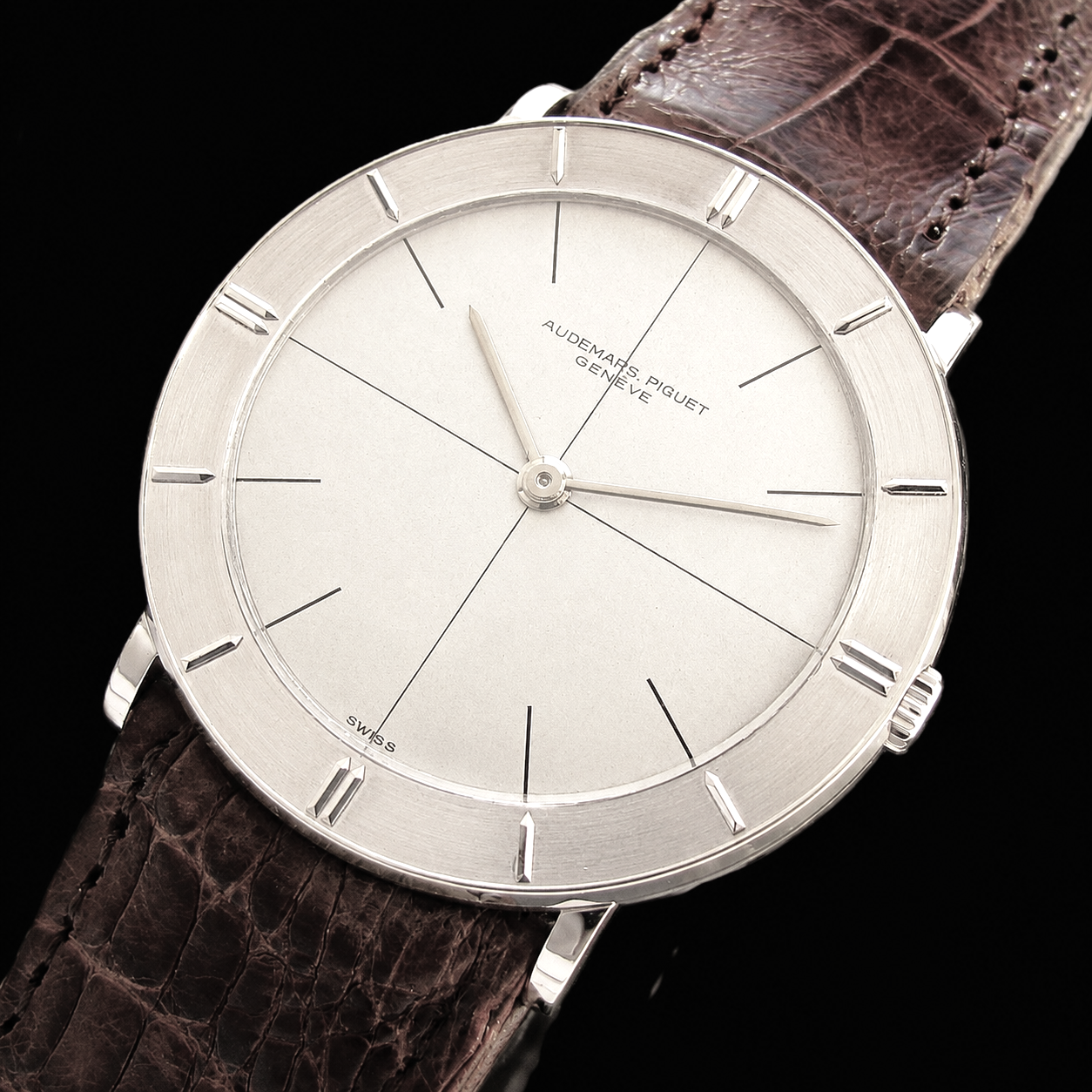 Audeamrs Piguet “DISCO VOLANTE” 18K Solid White Gold Cal.2003 Circa 1960 / オーデマ・ピゲ ディスコボランテ 18金無垢ホワイトゴールド キャリバー2003のサムネイル
