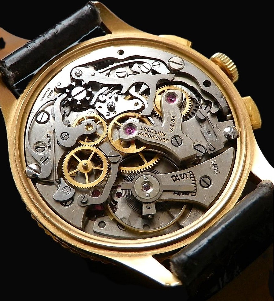 Breitling The first Chronomat Model Ref.769 Cal.175 18k Solid gold Patent Numner.217012 / ブライトリング クロノマット ファーストモデル Ref.769 18金無垢のサムネイル
