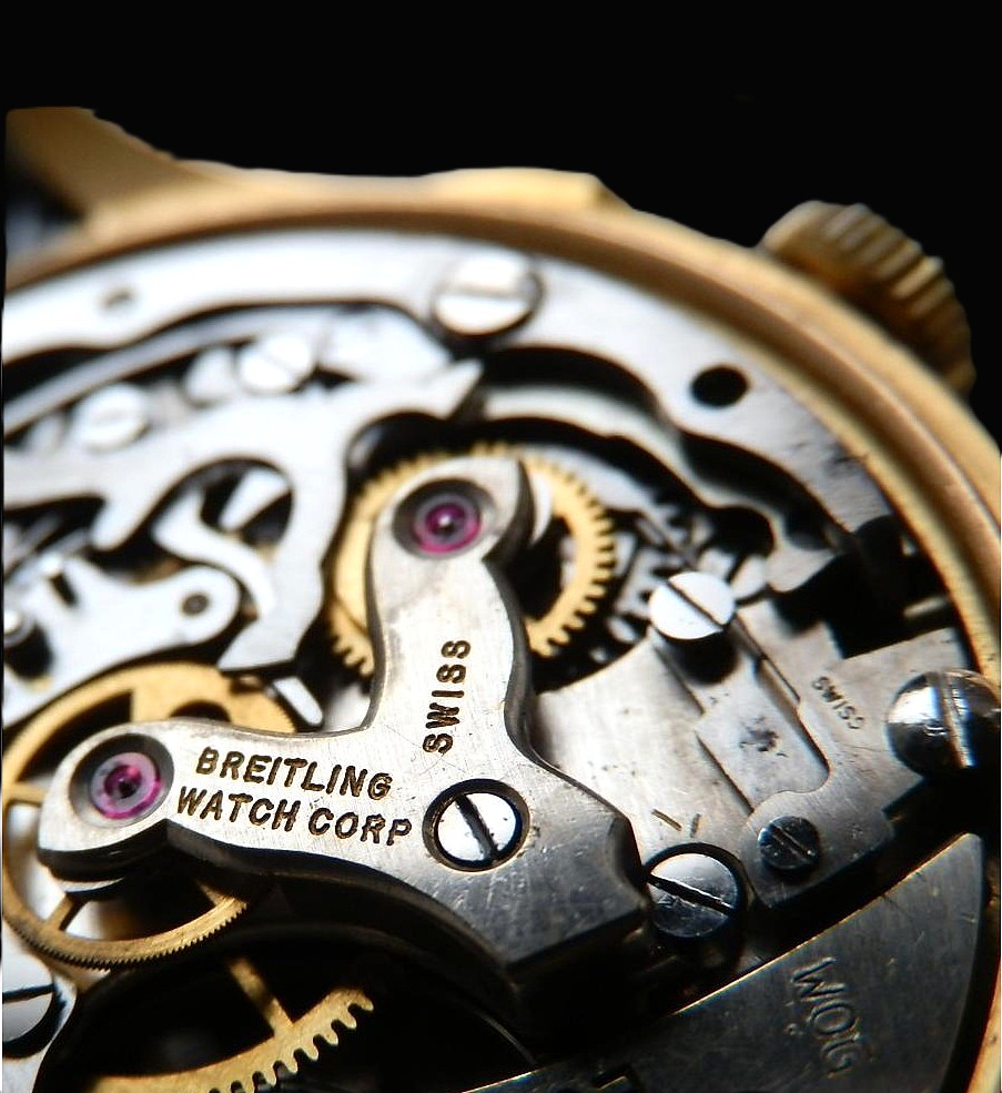 Breitling The first Chronomat Model Ref.769 Cal.175 18k Solid gold Patent Numner.217012 / ブライトリング クロノマット ファーストモデル Ref.769 18金無垢のサムネイル