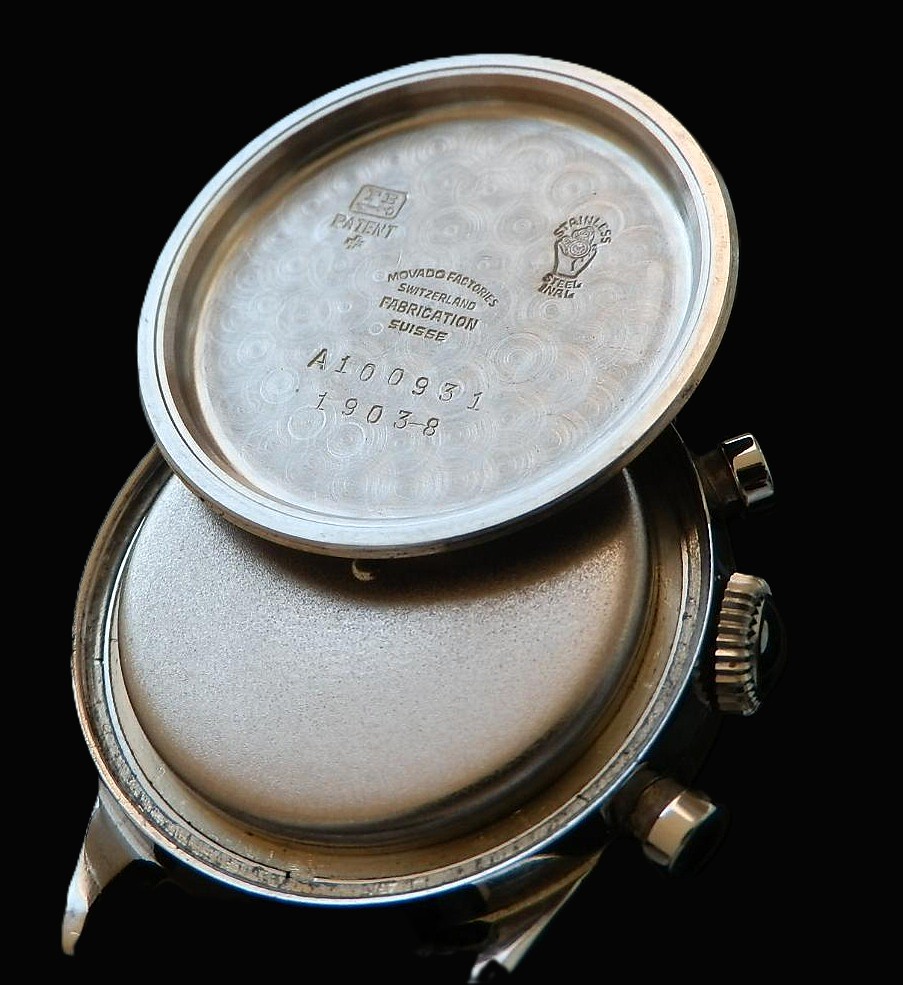 Tiffany & Co By Movado Chronograph Cal.95M François Borgel’s Case as same Patek Philippe 1493 / ティファニー By モバド 伝説クロノグラフ 95M フランソワ・ボーゲル社製 のサムネイル
