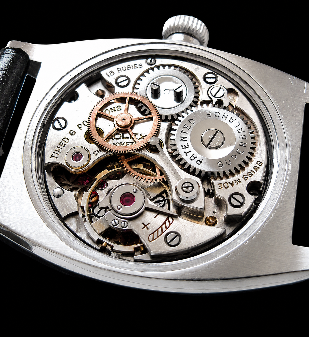 Rolex Oyster Precsion “ OBSERVATORY ” Stainless Steel Cushion Viceroy Case Ref.3116 Cal.10 1/2 オイスタープレシジョン “オブザーバトリー” ステンレススティールバイセロイケースのサムネイル