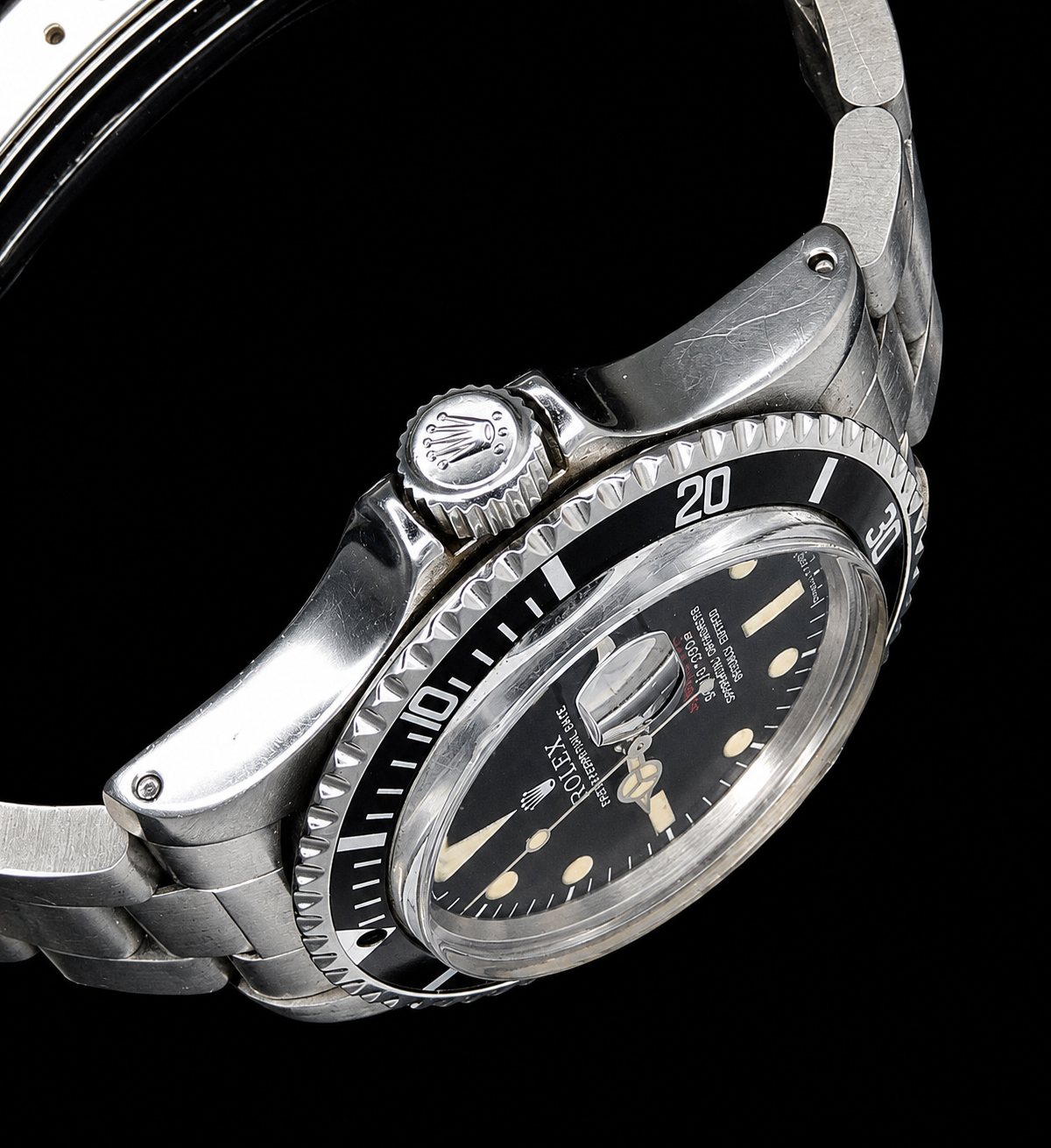 Rolex Oyster Perpetual Date “RED SUBMARINER” Ref.1680 Cal.1575 1970’s w/93150 FF.501B / ロレックス オイスターパーペチュアルデイト レッド赤サブマリーナ Ref.1680 1970年製造のサムネイル
