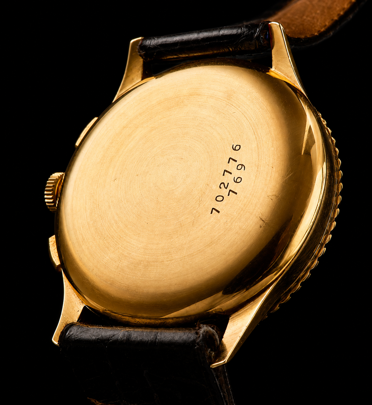 Breitling The first Chronomat Model Ref.769 Cal.175 18k Solid gold Patent Numner.217012 / ブライトリング クロノマット ファーストモデル Ref.769 18金無垢のサムネイル