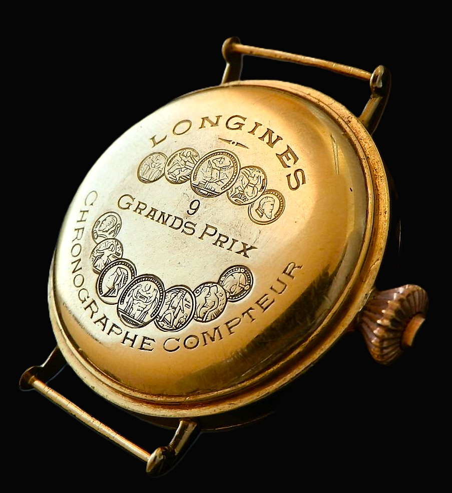 1926年 Cal.13.33 ワンプツシュ★ロンジン★18金無垢シャンパンゴールド/ポーセリングのサムネイル