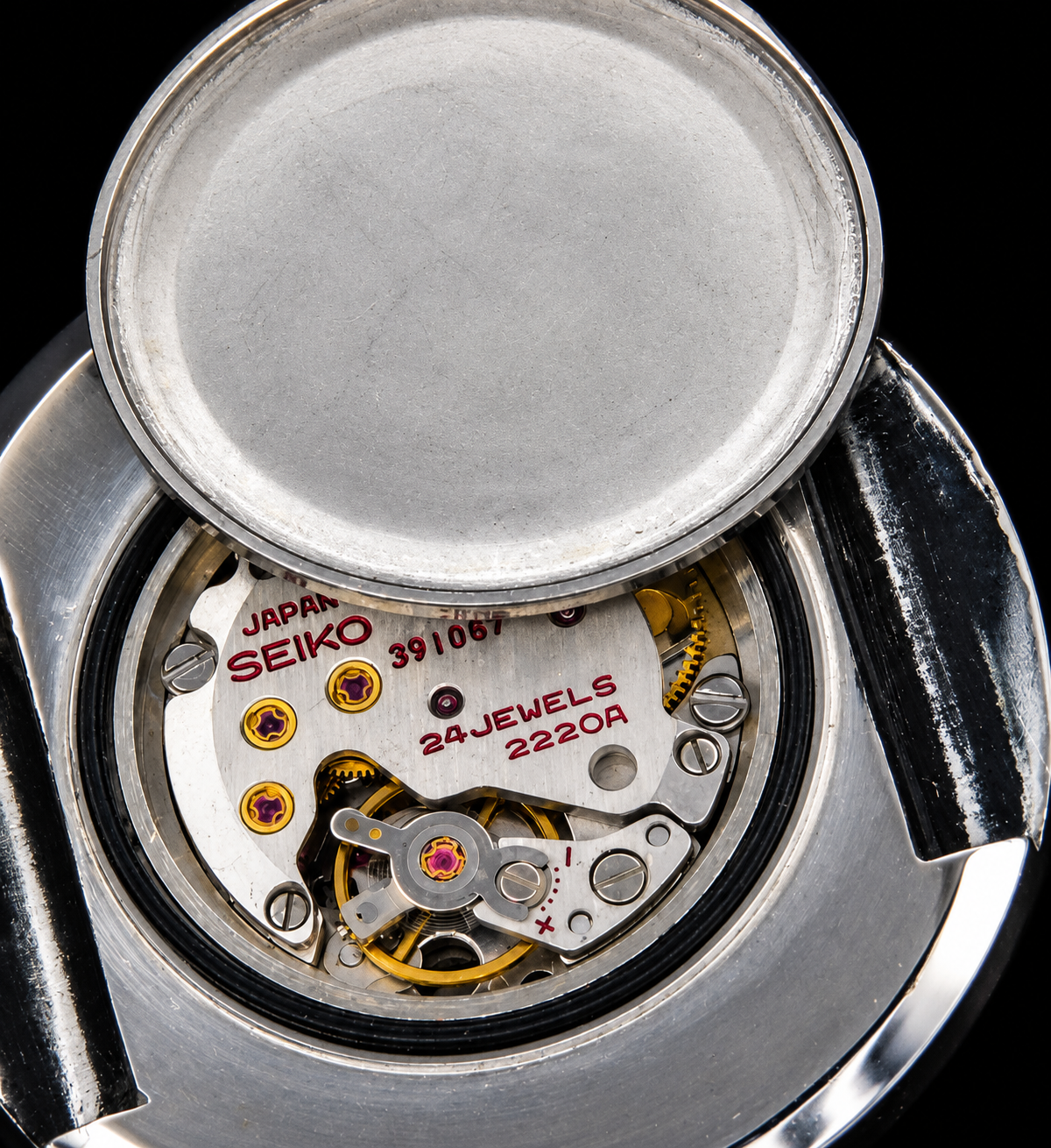 The first group 1974’s it was born Seiko Chariot 2220-0130 Disco Volante 35mm over / 1974年誕生秘話 セイコーシャリオール ディスコボランテ 2220 Cal.2220A 35mmオーバーのサムネイル