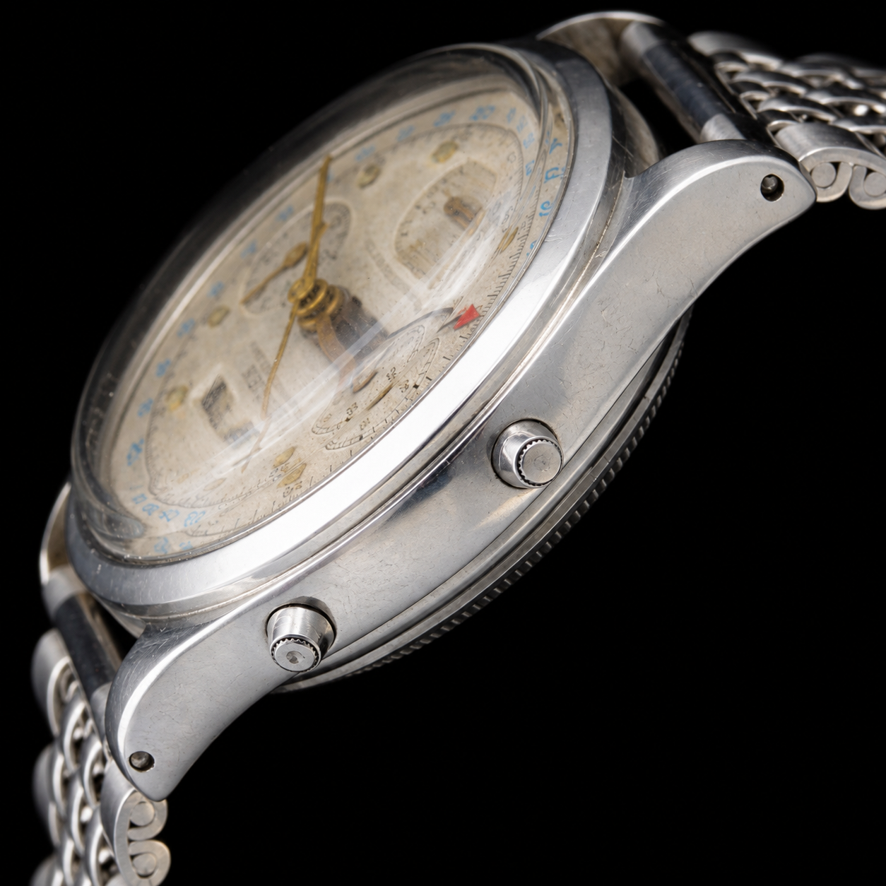 Rolex Oyster Chronogrpah killy Ref.5036 Cal.72C by Serpico y Laino w/Gurantee Card & Original Box / ロレックス オイスタークロノグラフ ジャン=クロード・キリー Ref.5036 Cal.72C SERPICO Y LAINO/セルピコ・イ・ライノ販売 純正箱ギャランティー附属のサムネイル