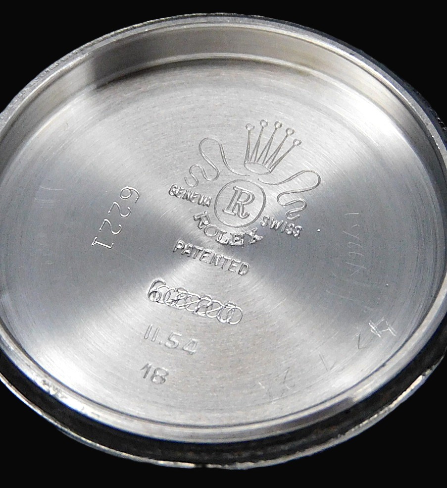 Rolex “OYSTER SPEEDKING” Ref.6221 Cal.710 Super Balance 3,6,9 Explorer Dial Stainless Steel 12 hours Scale 1954’s / ステンレススティール 12時間スケール彫金ベゼル “オイスタースピードキング” エクスプローラー文字盤のサムネイル