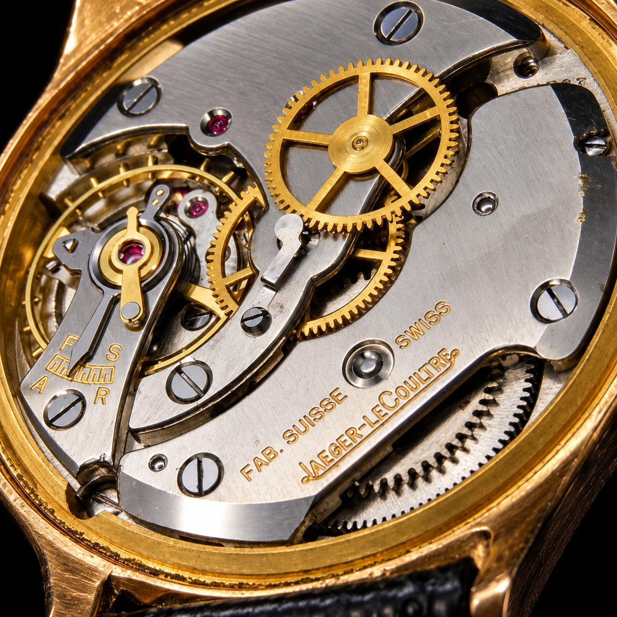 JAEGER LECOULTRE Legendary Cal.478 18K Solid Pink Gold ” Clous de Paris Guilloché Bezel” All Arbic Number ジャガー・ルクルト “クールド・パリ ギョーシエ仕上げ” 伝説キャリバー 478 18金無垢ピンクゴールド オール アラビック数字 のサムネイル