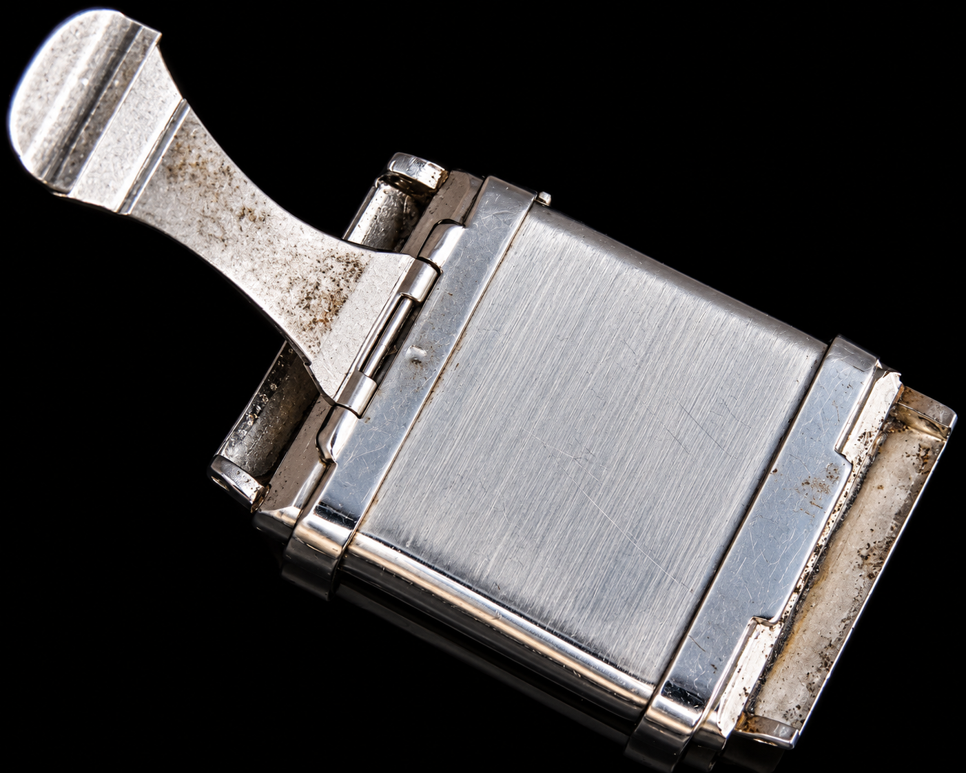 World’s first waterproof case Omega Marine — Rectangular CaseE Double-Shield Waterproof Case Legendary Cal. 19.4T / 世界初の防水ケース — オメガ マリーン レクタンギュラーケース(長方形ケース) ダブルシールド防水ケース 伝説の名機 Cal.19.4T 搭載のサムネイル