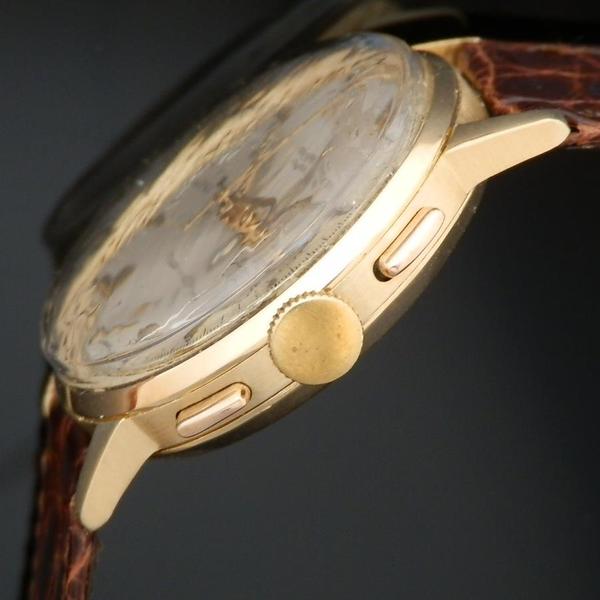 激激希少 18金無垢シャンパンゴールド☆ブライトリング トップタイム  
