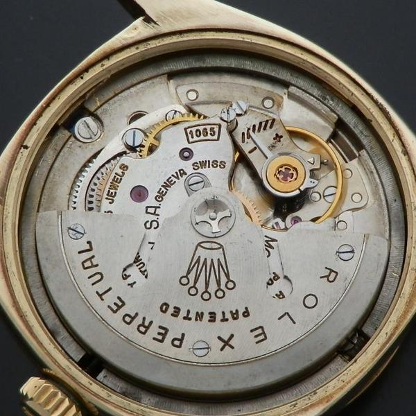 ROLEX ロレックス 金無垢デイトジャスト 純正コマ 激激希少14金無垢 シャンパンゴールド☆ロレックス デイトジャスト Ref