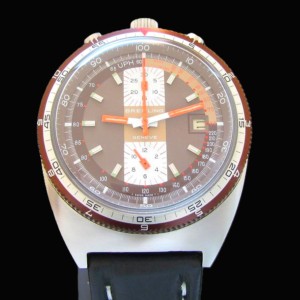 Breitling Chronomat “BULLEHEAD” Brown Up-Down Chronogrpah Dial  Ref.7101 Cal.7734 /　ブライトリング クロノマット ブルヘッド 縦目クロノグラフ