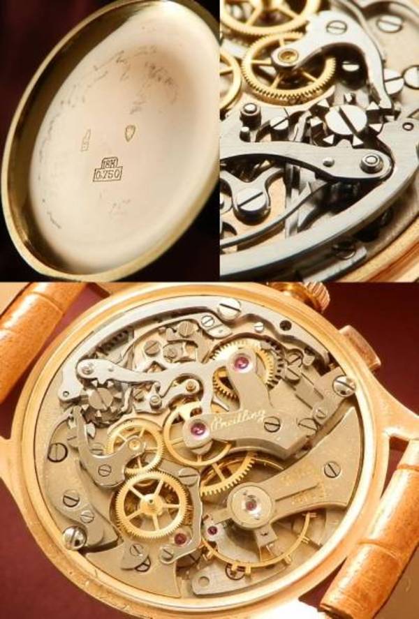 激激希少!!! ブライトリング☆プレミエ 18金無垢ローズゴールド☆Ref