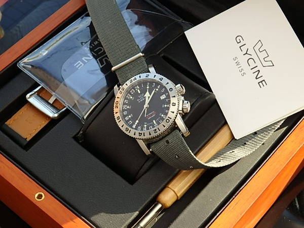 ★値下げ★ GLYCINE Airman グライシン エアマン REF3866 中古美品2013年購入☆グリシン エアーマン Ref.3866☆Cal.3893-2