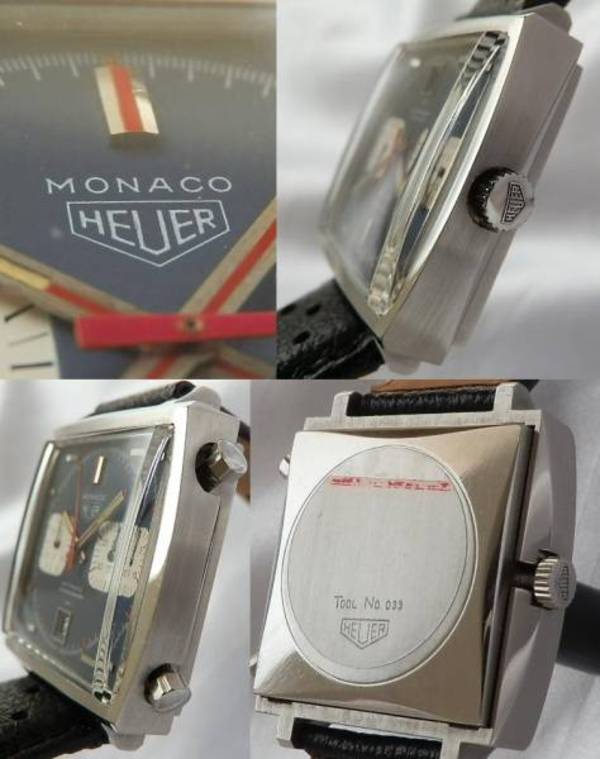 幻…モナコ ファーストモデル1969年☆ホイヤー Ref.1133☆Cal.11