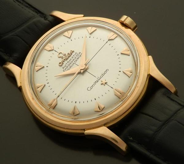 幻セカンドCal.354バンパー☆オメガ コンステレーション☆18金無垢