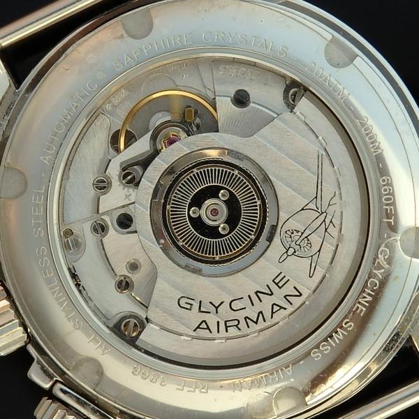 ★値下げ★ GLYCINE Airman グライシン エアマン REF3866 中古美品2013年購入☆グリシン エアーマン Ref.3866☆Cal.3893-2