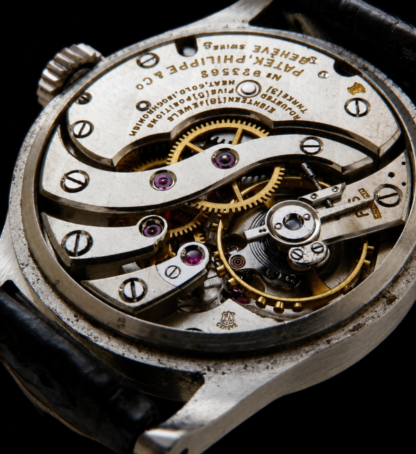Patek Philippe Calatrava Ref.96 Stainless Steel Breguet Number Cal