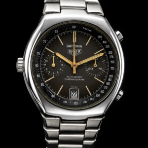 Heuer Daytona Ref.110.203 Cal.12 Non-polished Mint Condition Integrated Bracelet Watch /ホイヤー デイトナ Ref.11.203 Cal.12 一体型ブレス時計