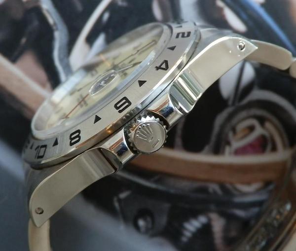 激希少1987年アイボリー☆ロレックス オイスターパーペチュアル