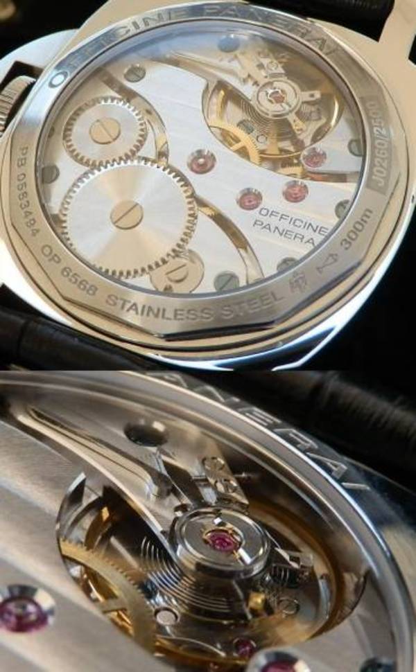 手巻き パネライのベース ST3600 ST6497ムーブメント搭載 腕時計