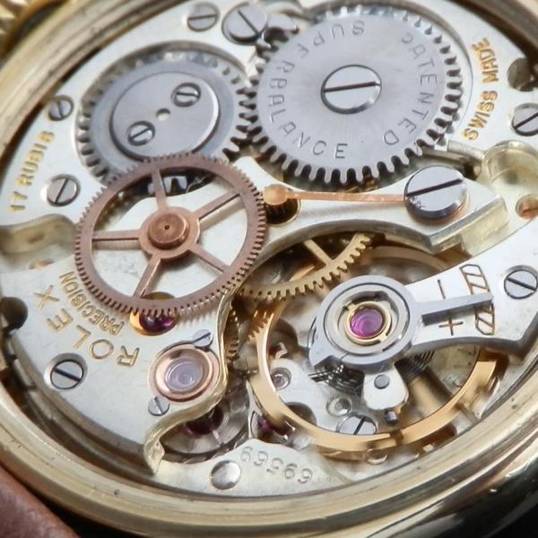 R O L E X Tropical Gloss Dial “SPEEDKING” 18K Solid Gold Cup