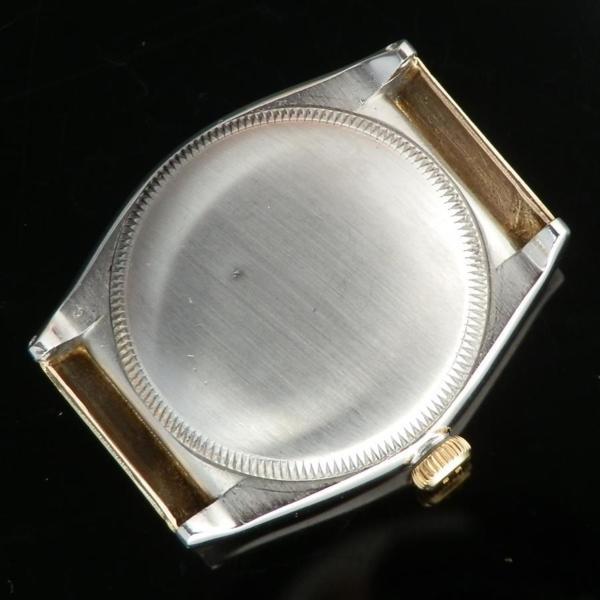 ROLEX 14K SOLID GOLD & STEEL “HOODED BUBBLEBACK” Extetion Bracelet