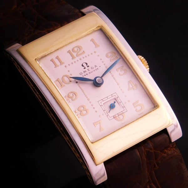 オメガ　アンティーク　レクタンギュラー14K FILLED O-7959| オメガ レクタンギュラー 14K Gold Filled スモール