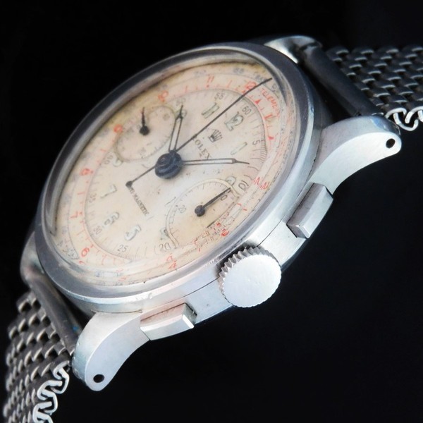 Rolex クロノグラフ 掛時計 VULCAIN Sector Dial Chronometre クロノグラフ（CH-01／1930s